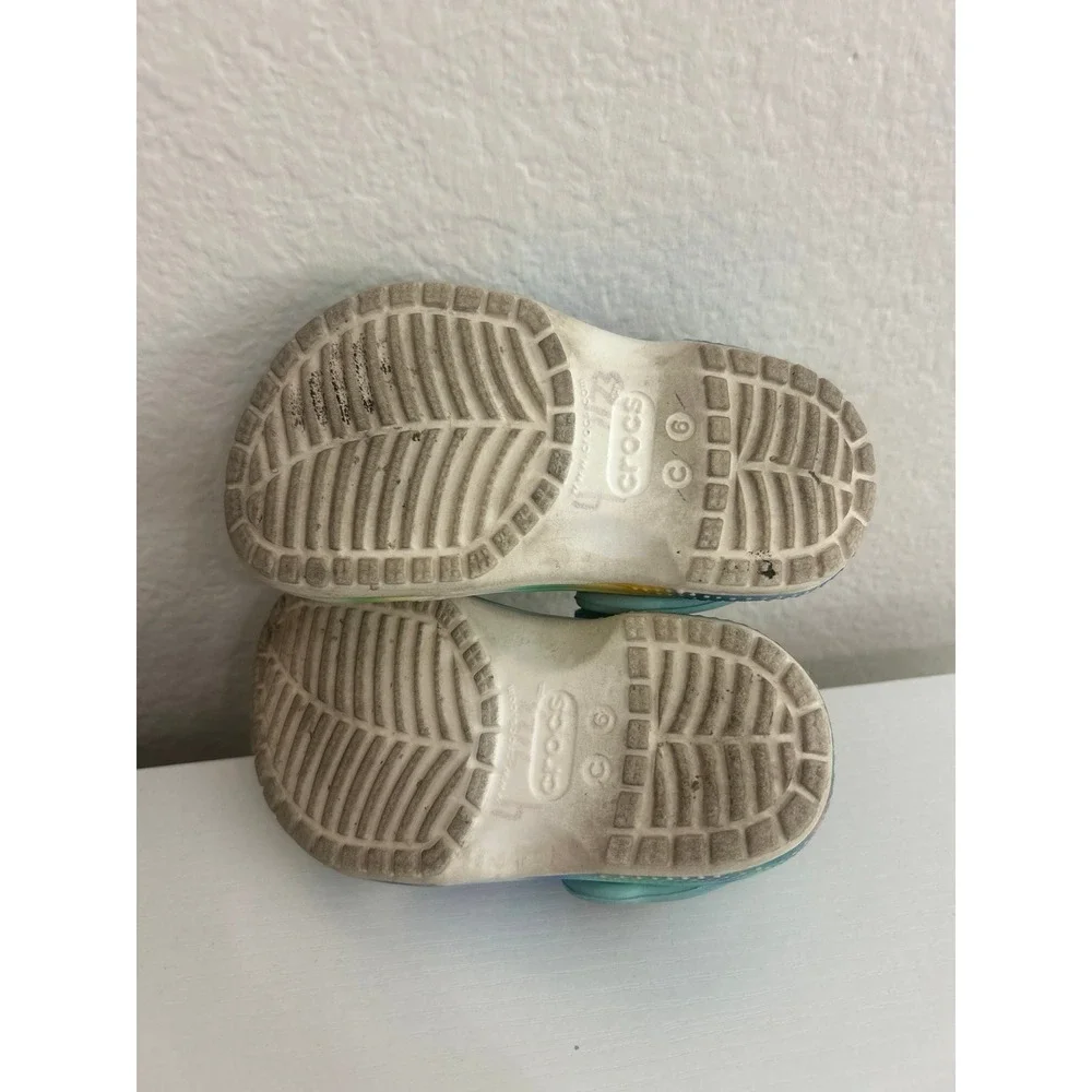 Tie Dye Crocs Sandals Little Kids Toddler Size 6c Gender Neutral